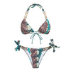 Snake print bikini Push up swimsuit female bathing suit String thong Brazilian bikini 2019 High cut swimwear women Sexy biquini