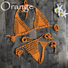 Handmade Crochet Micro Bikini G Thong String Beach Micro Swimwear Sexy Lingerie Sets 2019 Hot Sale